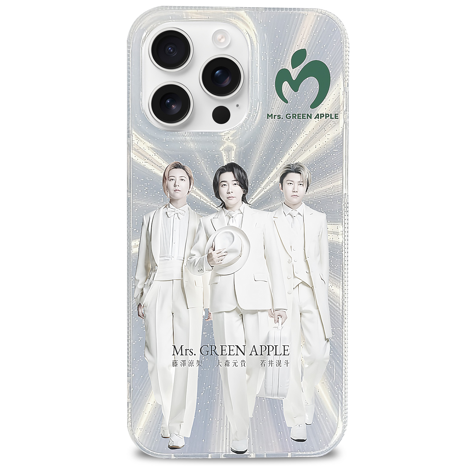 Mrs. GREEN APPLE メメル ミセス スマホクリアケース Mrs. GREEN APPLE