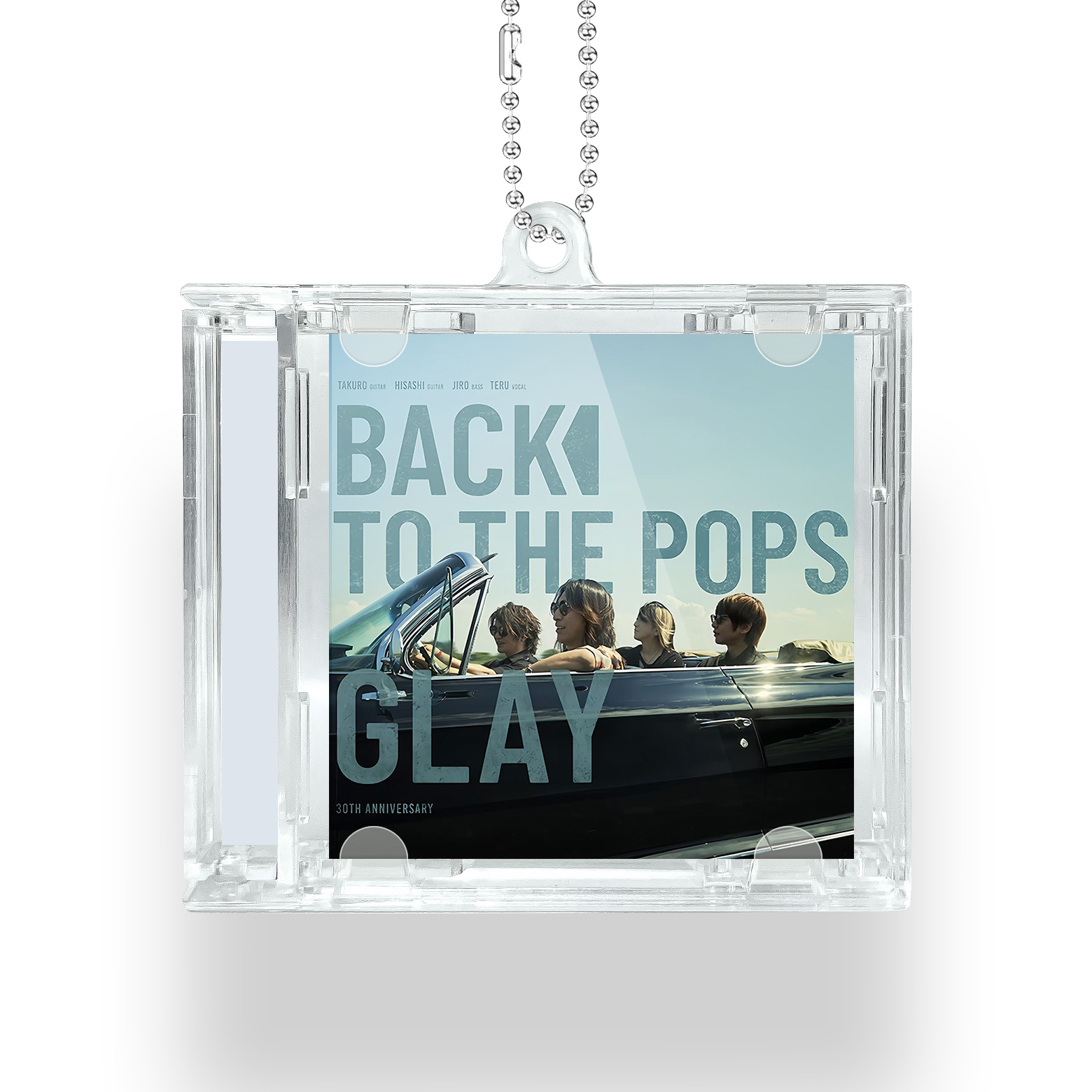 Glay グッズ | NFCミニCDキーリング【GLAY/Back To The Pops】-YITOTO