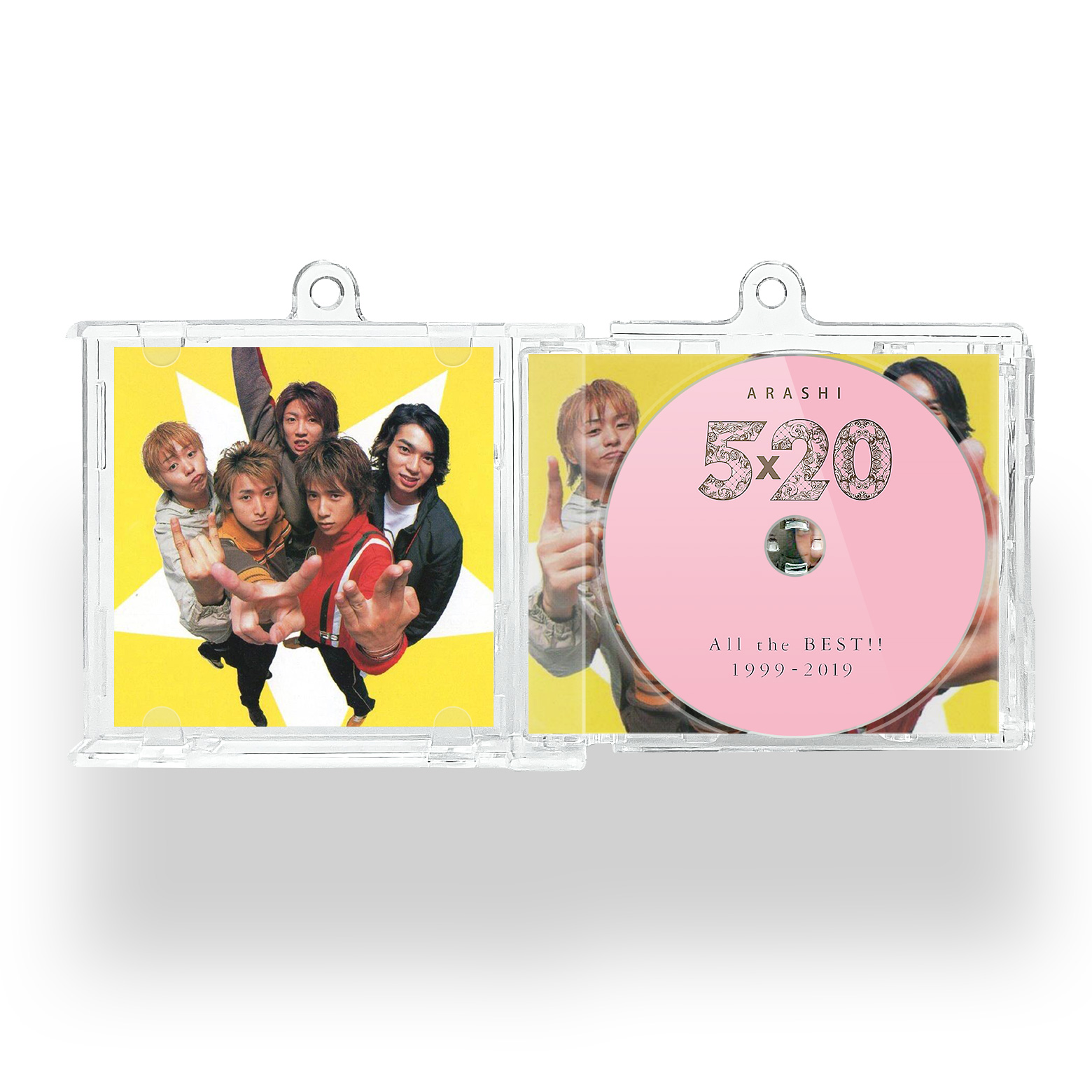 嵐 グッズ | NFCミニCDキーリング【嵐ARASHI/5×20】-YITOTO™推し活が