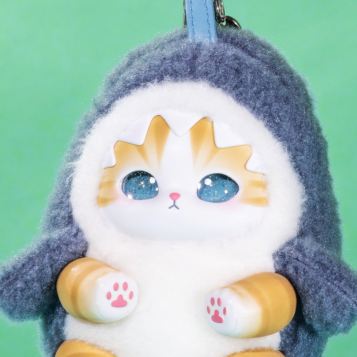 Order】Mofusand Kiramekko Fluffy Kittens Mascot Keychain Blind Box