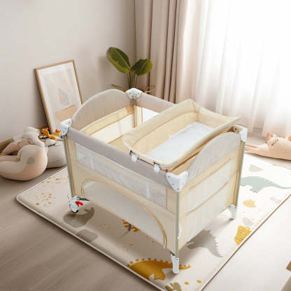 折りたたみプレイヤード | 多機能で安全性を重視した育児サポート – CAGUUU
