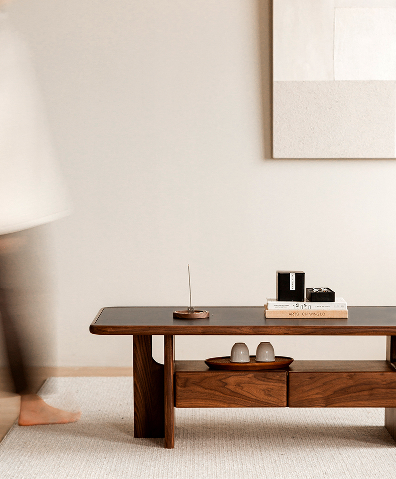 HAREM ミィローサイドテーブル ウォールナット HAREM ミィローサイド