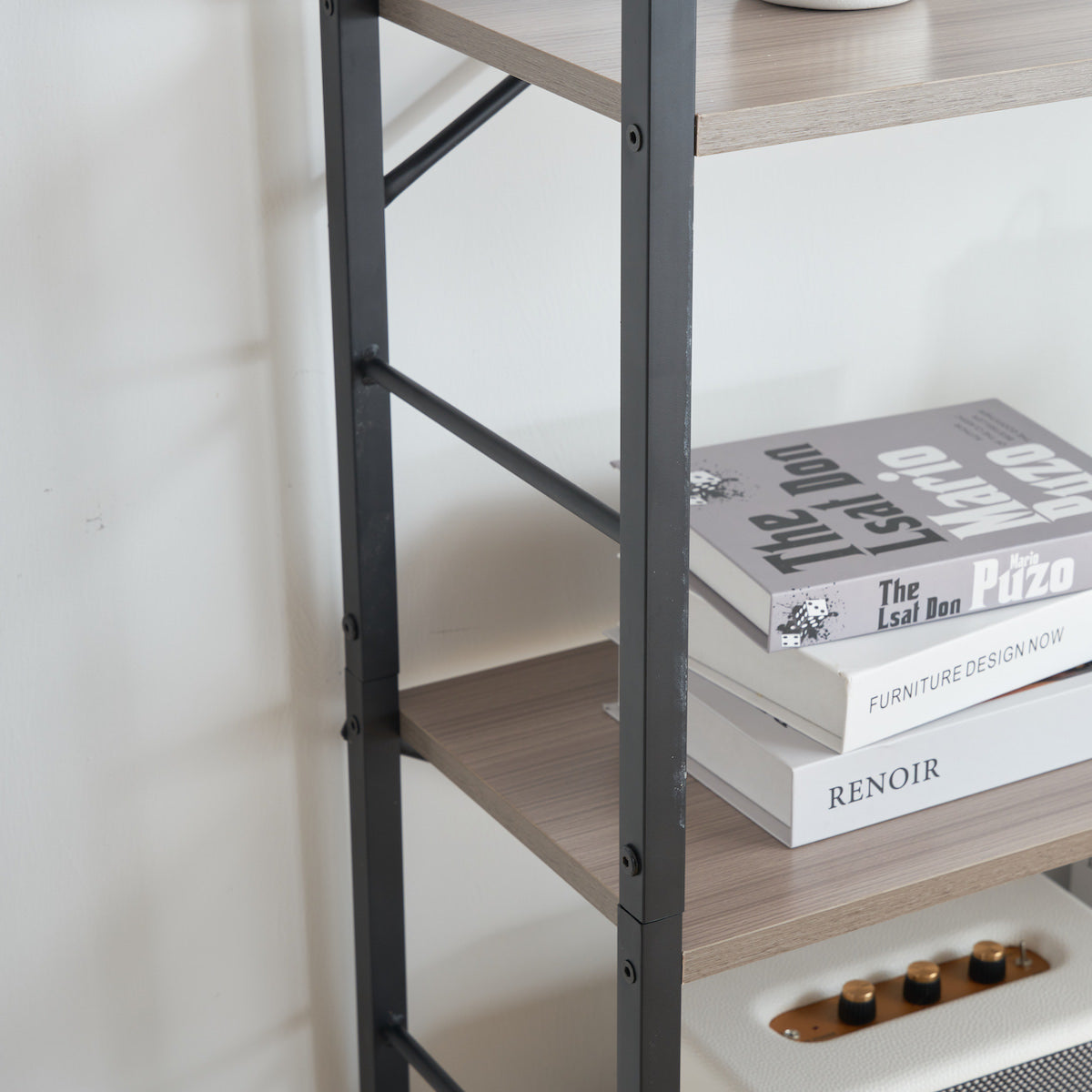 北欧風スリムオープンラック | 不規則棚でディスプレイも楽しめる – CAGUUU