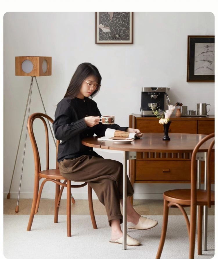 天然ブナ ダイニングチェア 曲げ加工 2脚セット 天然ブナ ダイニング