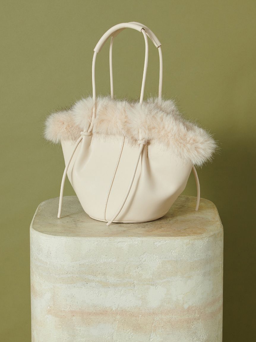 ファーバケットバッグ(ハンドバッグ)｜バッグ｜SNIDEL(スナイデル)の