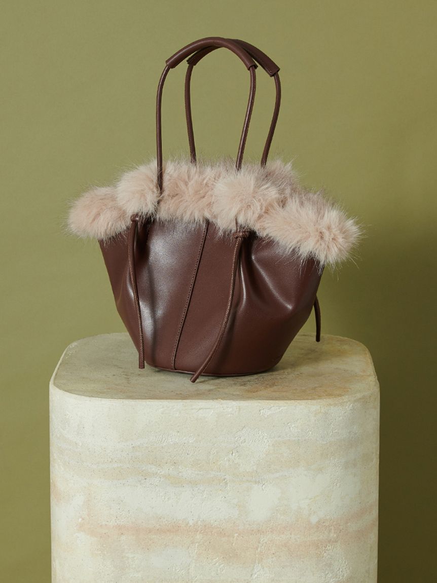 ファーバケットバッグ(ハンドバッグ)｜バッグ｜SNIDEL(スナイデル)の