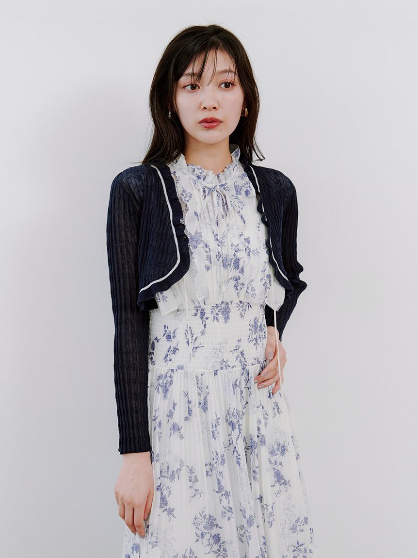 ボレロシアーカーディガン(カーディガン)｜トップス｜SNIDEL