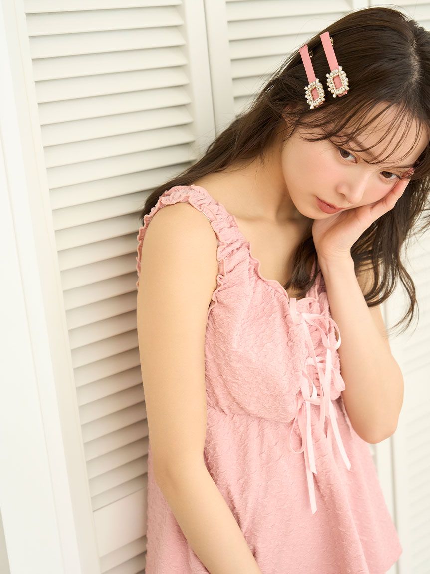 ポップコーンタンクトップ(キャミソール)｜スナイデルホーム｜SNIDEL