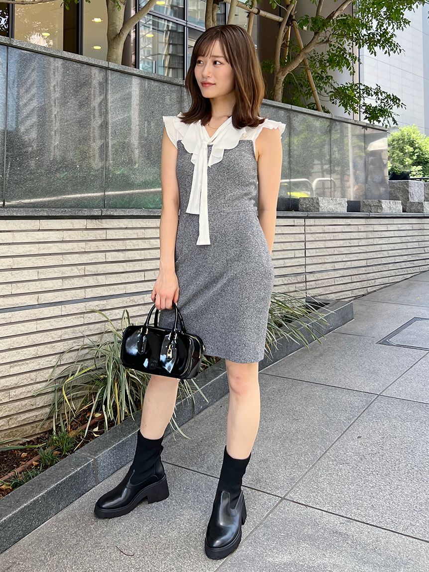 ショートニットブーツ(ブーツ)｜シューズ｜SNIDEL(スナイデル)の通販