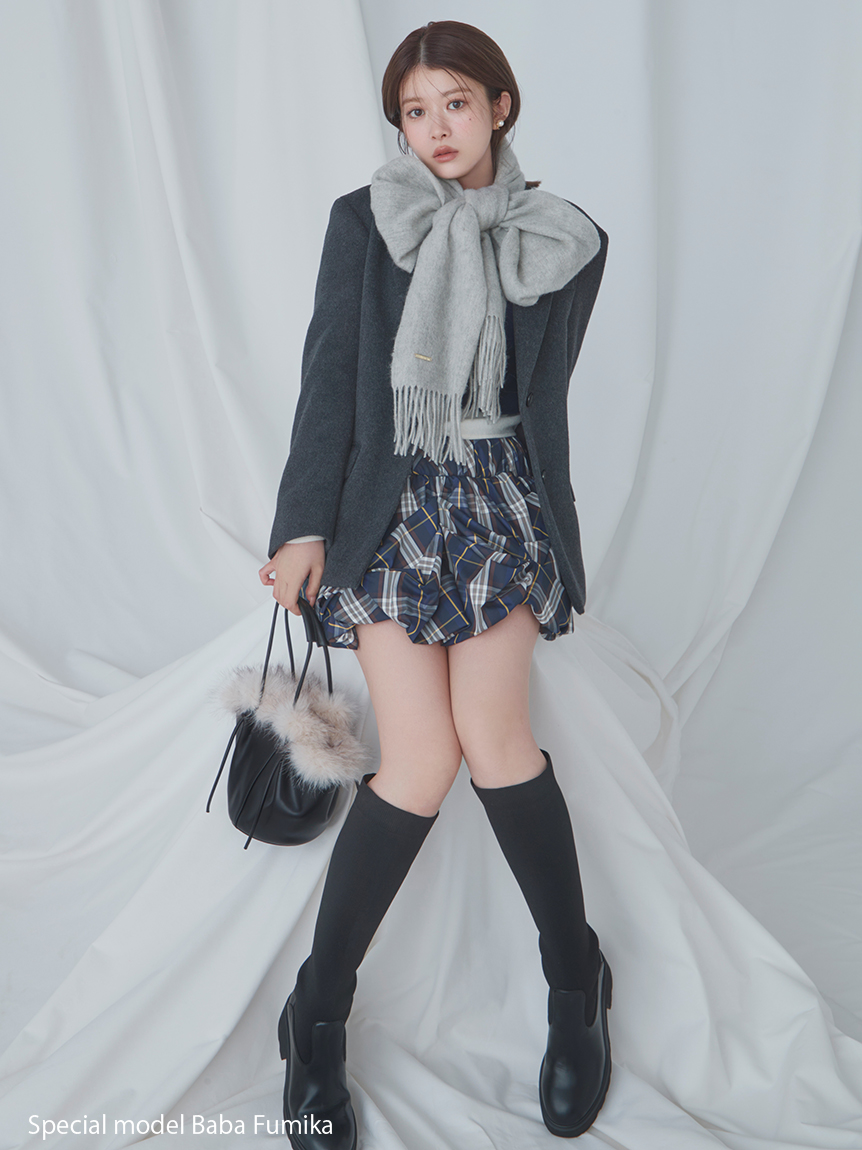 ロングニットブーツ(ブーツ)｜シューズ｜SNIDEL(スナイデル)の通販