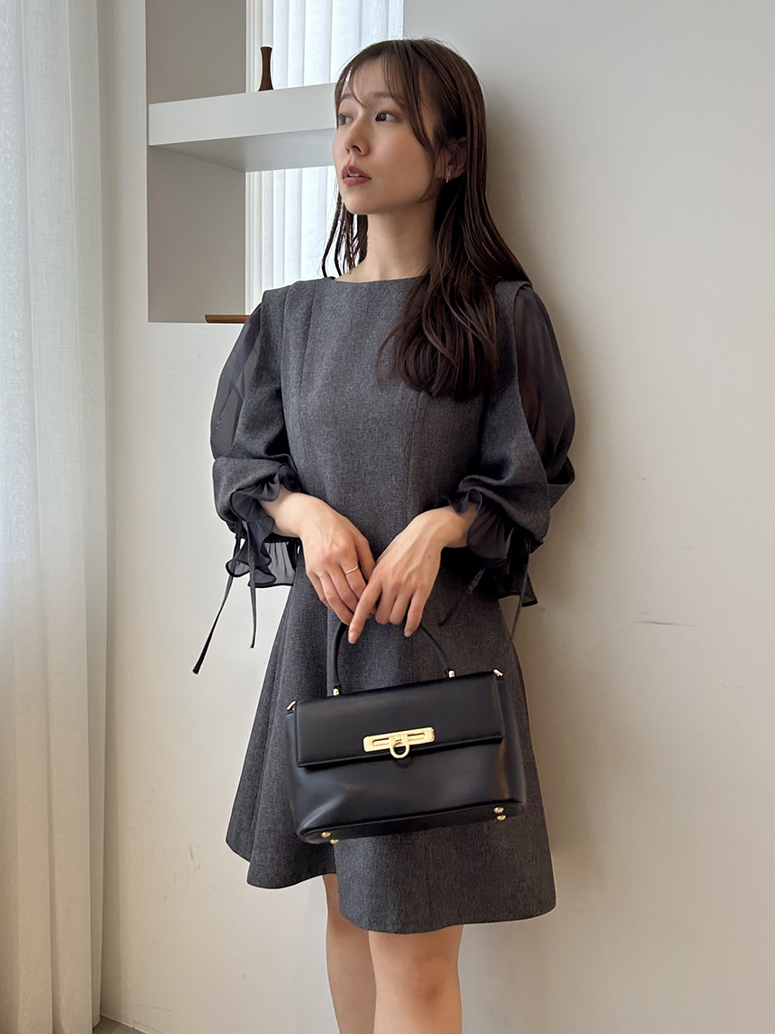 レディライクフレアミニワンピース(ミニワンピース)｜ワンピース