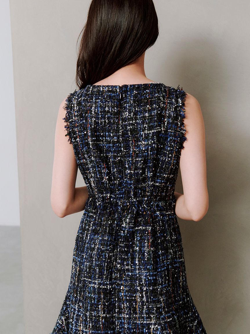 ツイードミニワンピース(ミニワンピース)｜ワンピース｜SNIDEL