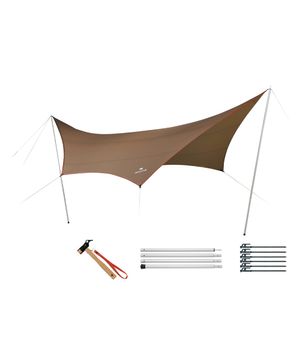 HDタープ“シールド”・ヘキサ（L）Proセット [6人用]| スノーピーク