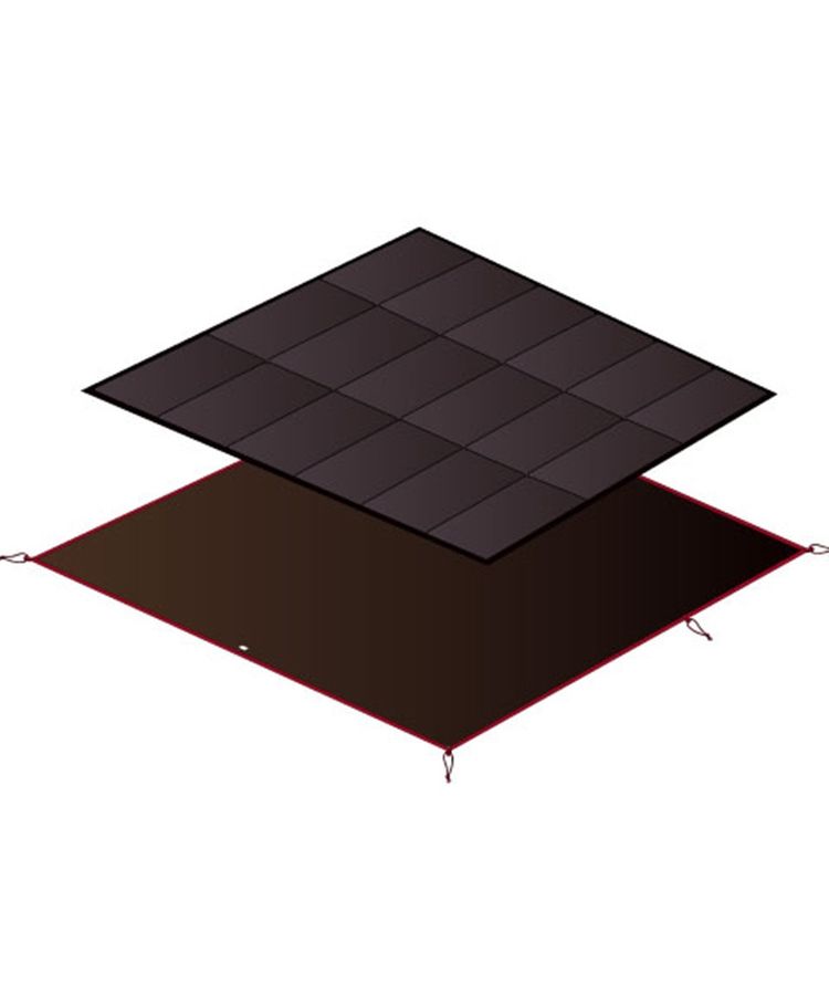 アメニティドームL マットシートセット| スノーピーク(Snow Peak)