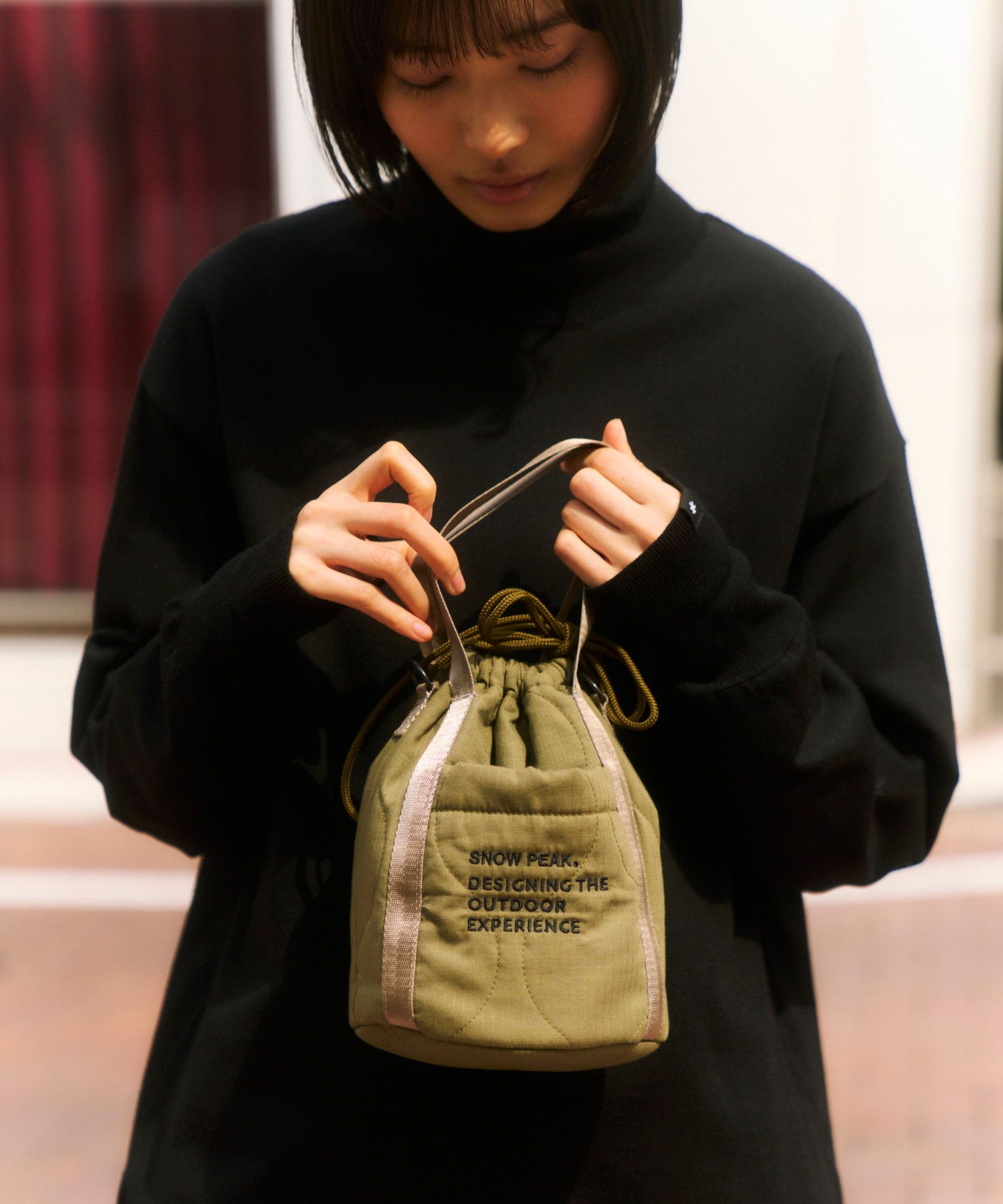 Quilted Ripstop Pouch| スノーピーク(Snow Peak)