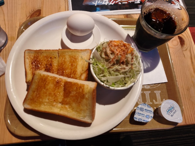 モーニングセット : なにわ健康ランド 湯〜トピア（東大阪市）のサウナ