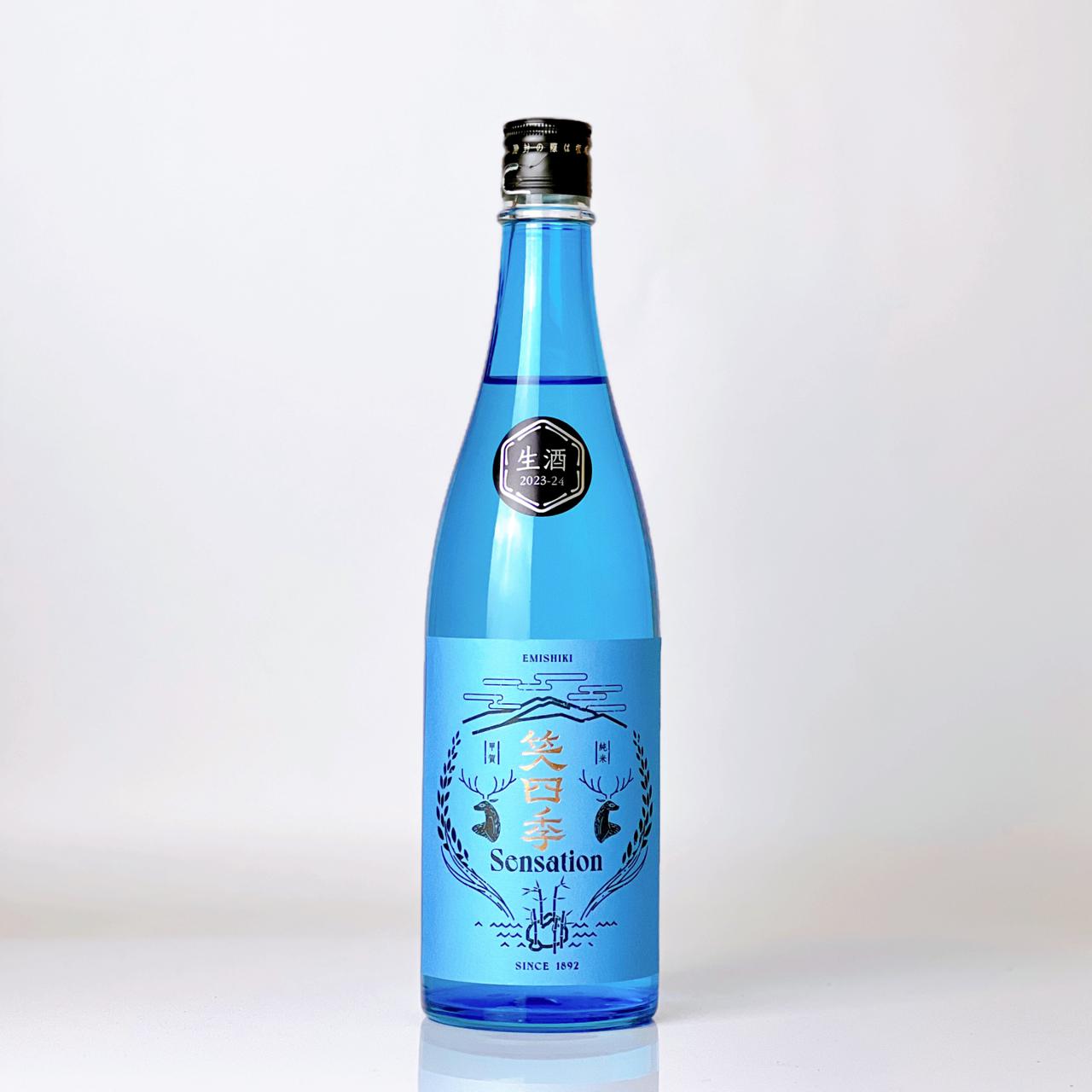 笑四季 センセーション 青ラベル 生酒 | Sakenomy - 日本酒を知り