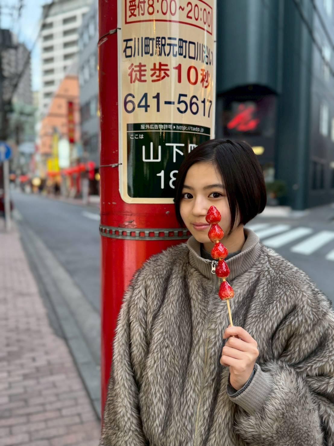 佐々木満音】人生初の中華街！ | Seventeen-Web