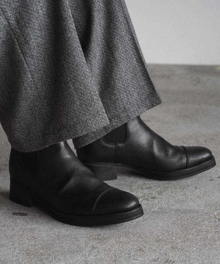 shiun(シウン) ONLINE STORE / GRAIN CHELSEA BOOTS 受注期間 - 3/8 23:59