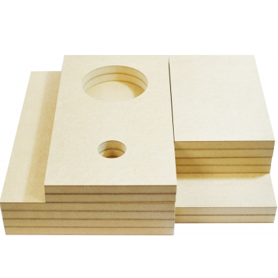 4段バスレフ箱 無塗装ペア コイズミ無線 バスレフ型キット | 自作