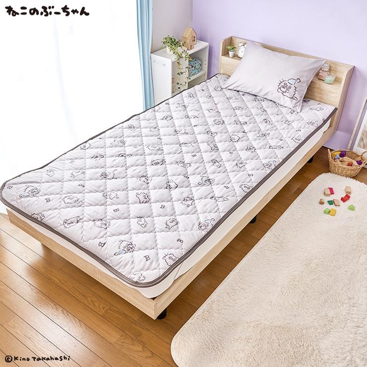 敷きパッド（シングルサイズ・ねこのぶーちゃん） | しまむら