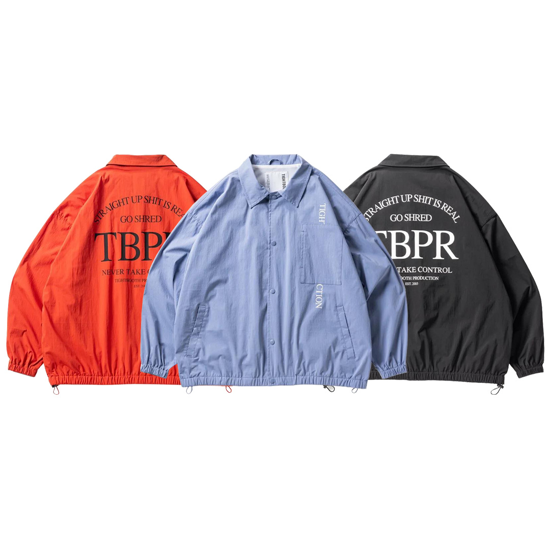 TIGHTBOOTH 24S/S STRAIGHT UP COACH JKT
