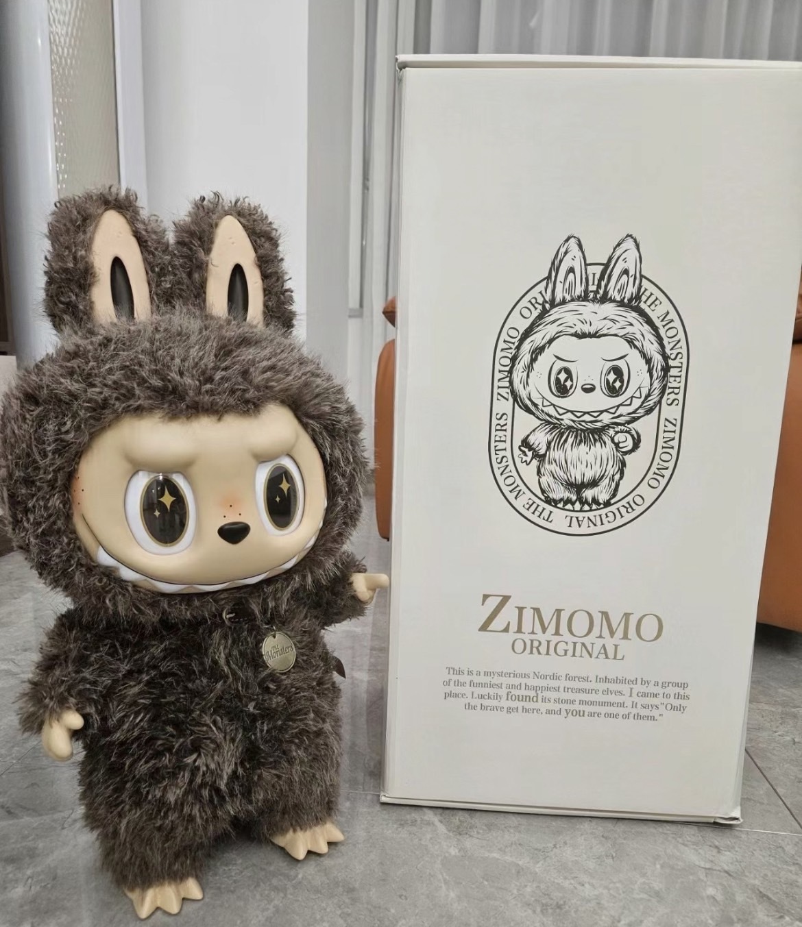 POPMART Zimomo THE MONSTERS x I Found You 58cm