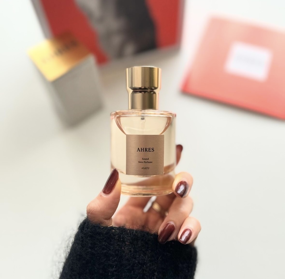 AHRES Sound Skin Perfume 香水日本製