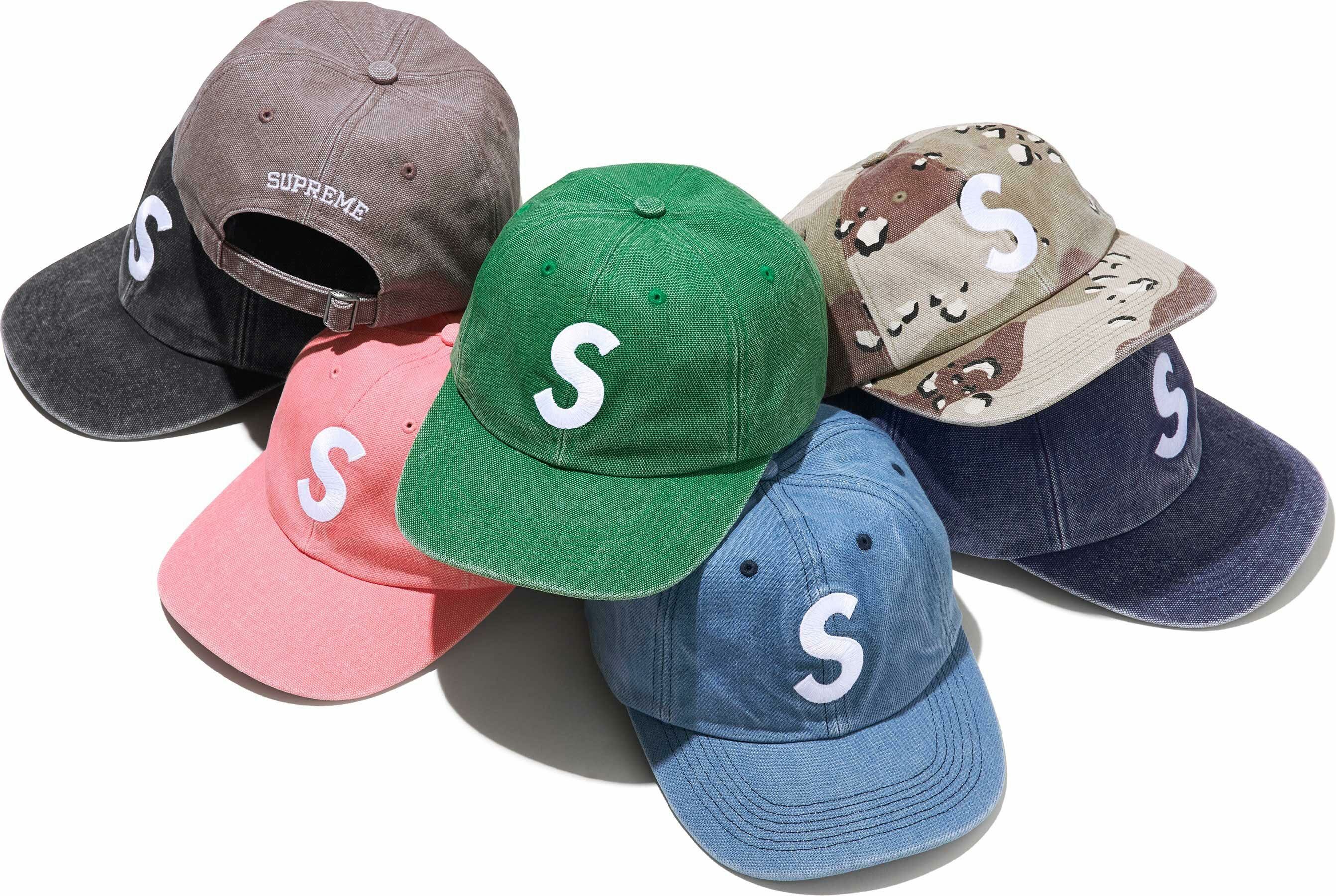 Supreme Pigment S Logo 6-Panel Cap (7Colors)