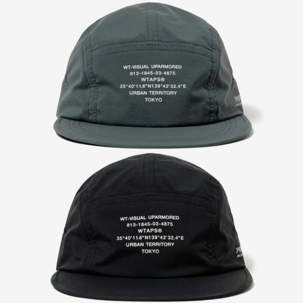 WTAPS SS25 T-5 01 / CAP / NYLON. TUSSAH. PERTEX®