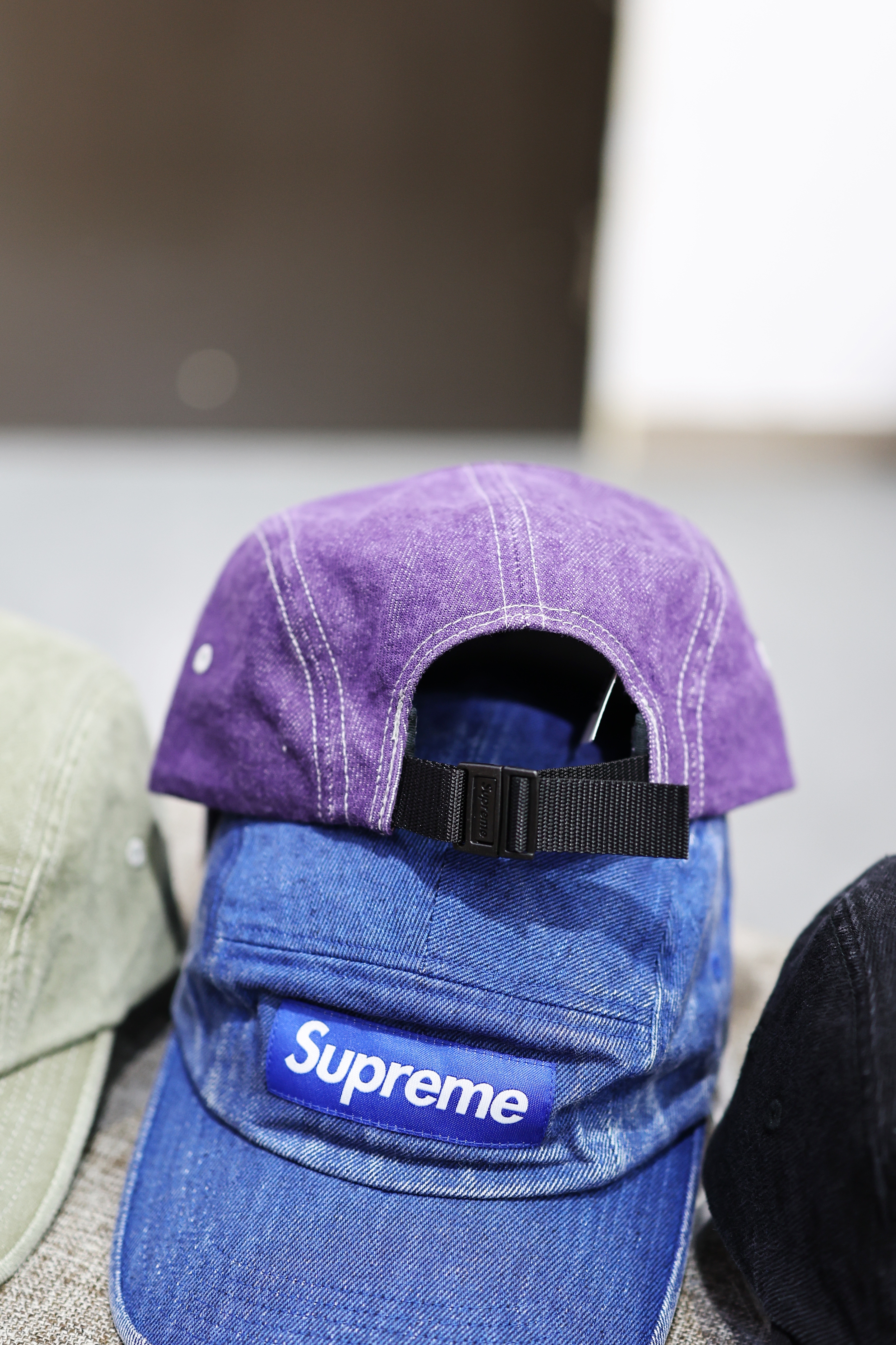 SUPREME SS25 DENIM CAMP CAP 洗水帽