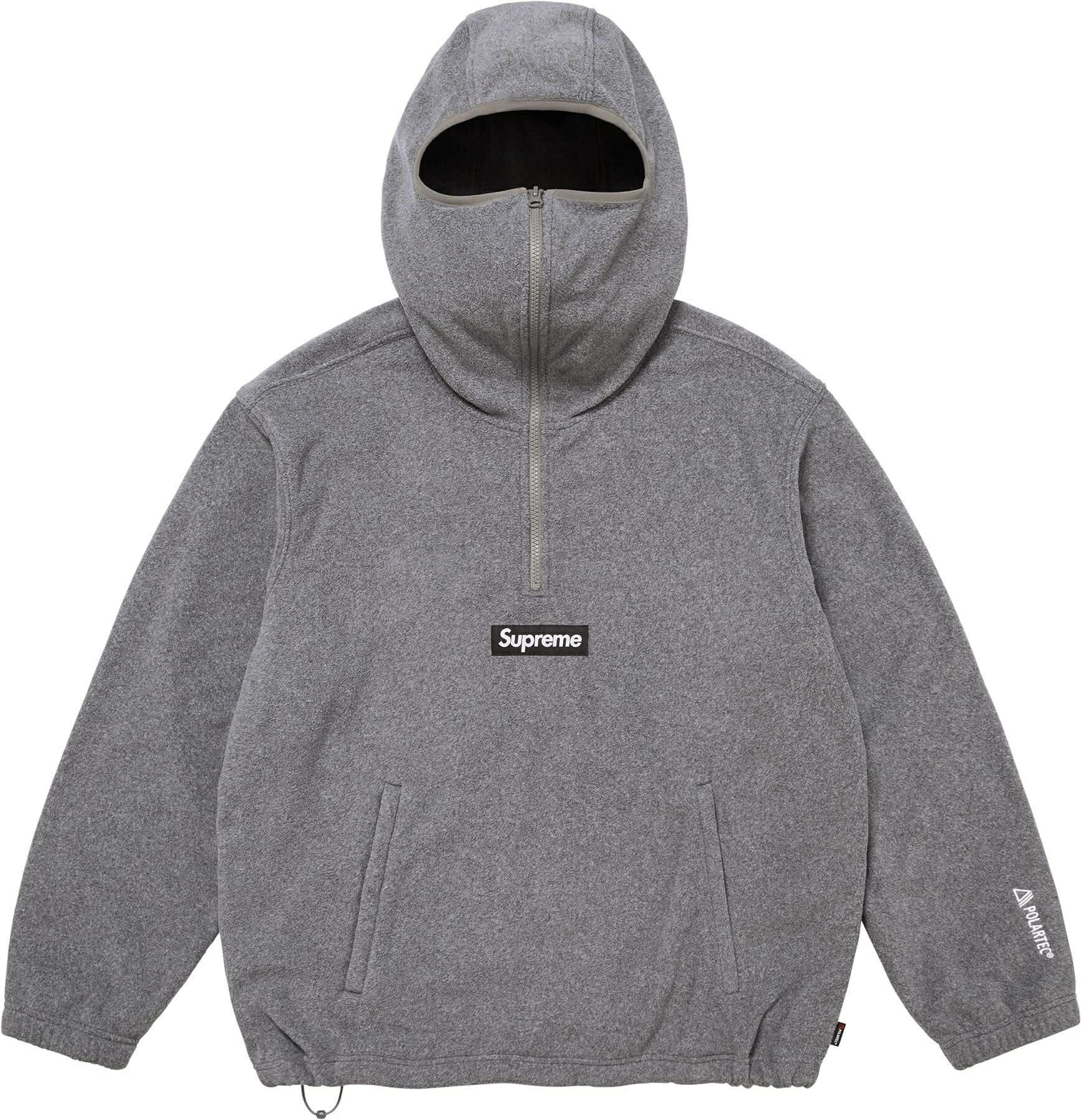 Supreme Polartec® Face Mask Half Zip Hooded Sweatshirt