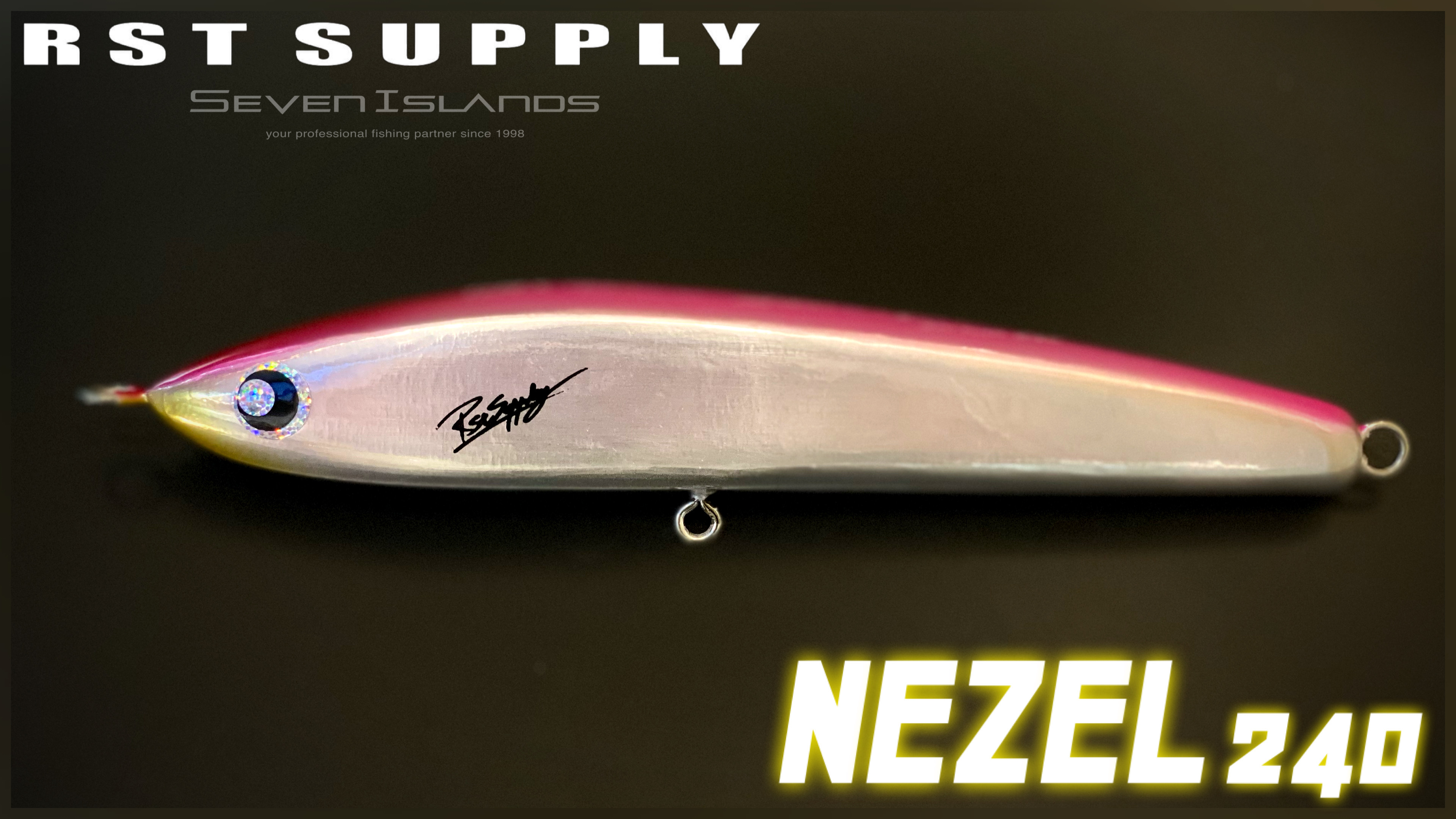 RST SUPPLY NEZUL 240 HANDMADE WOODEN LURE - 七島釣具香港有限公司