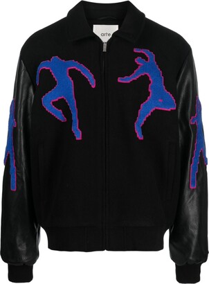 ARTE Jonah Pixel Dancer bomber jacket - ShopStyle