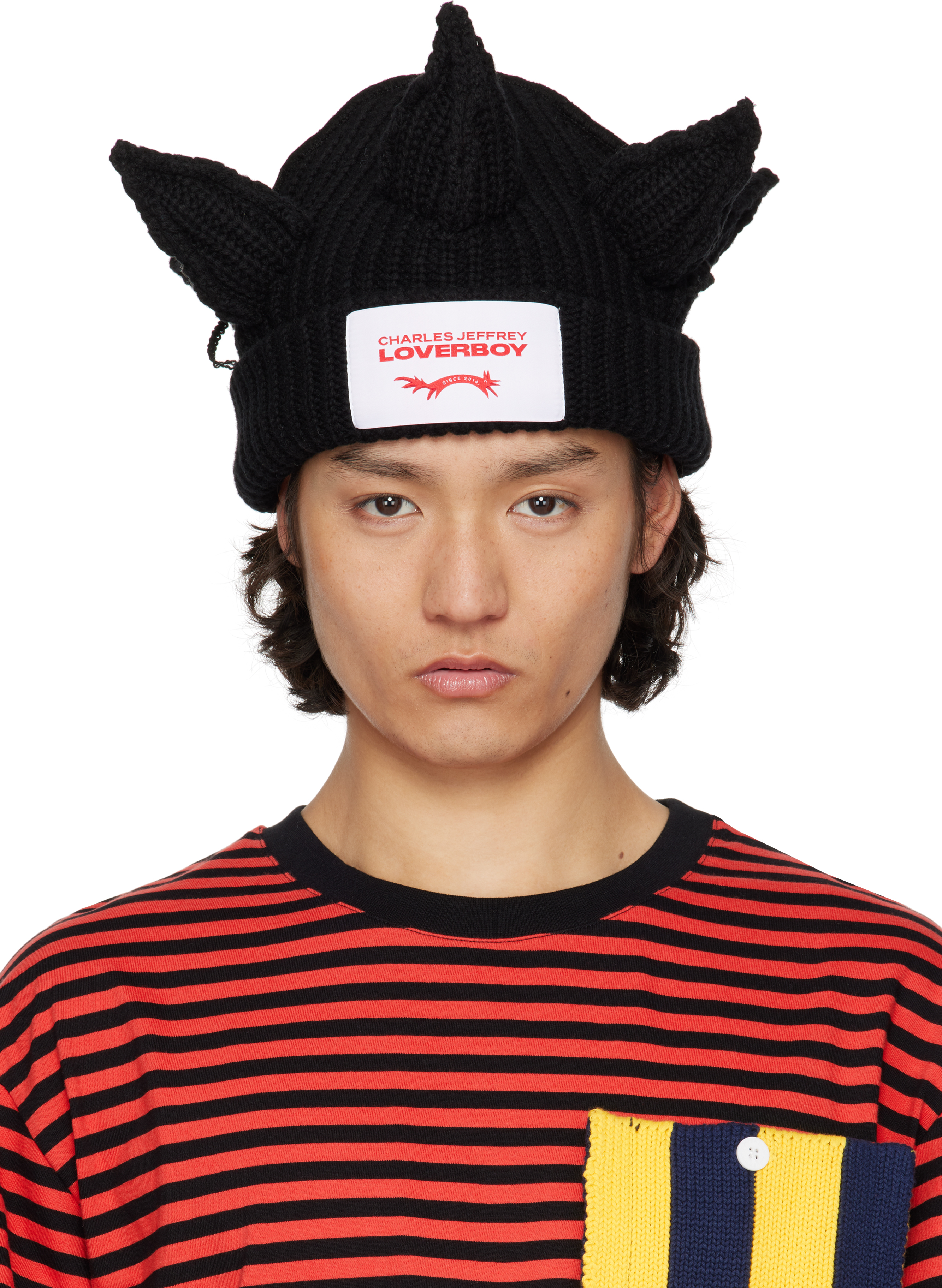 Charles Jeffrey LOVERBOYのブラック Berserker ビーニーがセール中