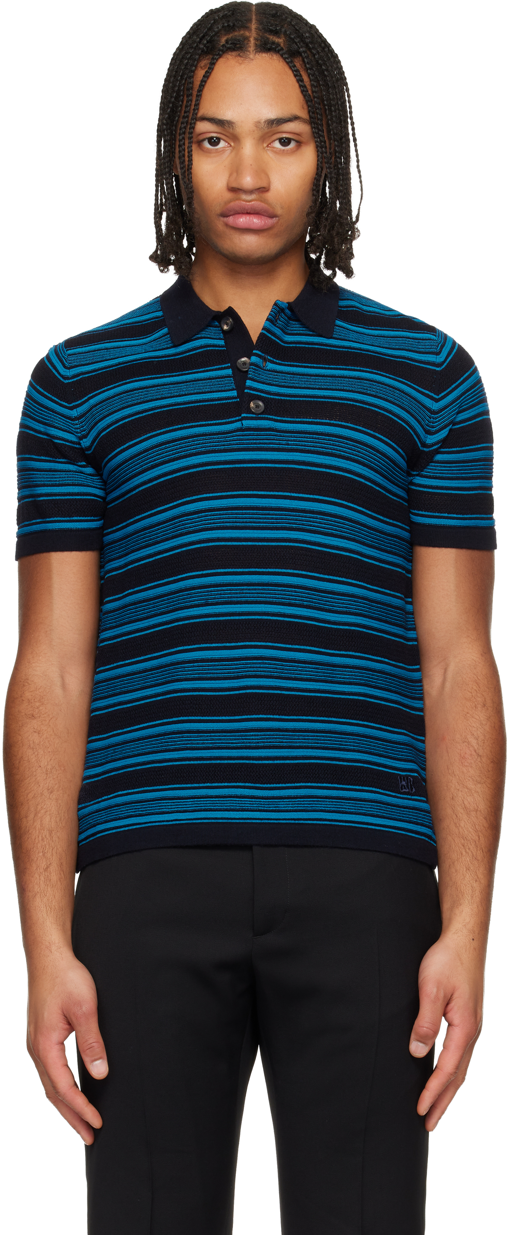 Wales Bonner メンズ ポロシャツ | SSENSE 日本