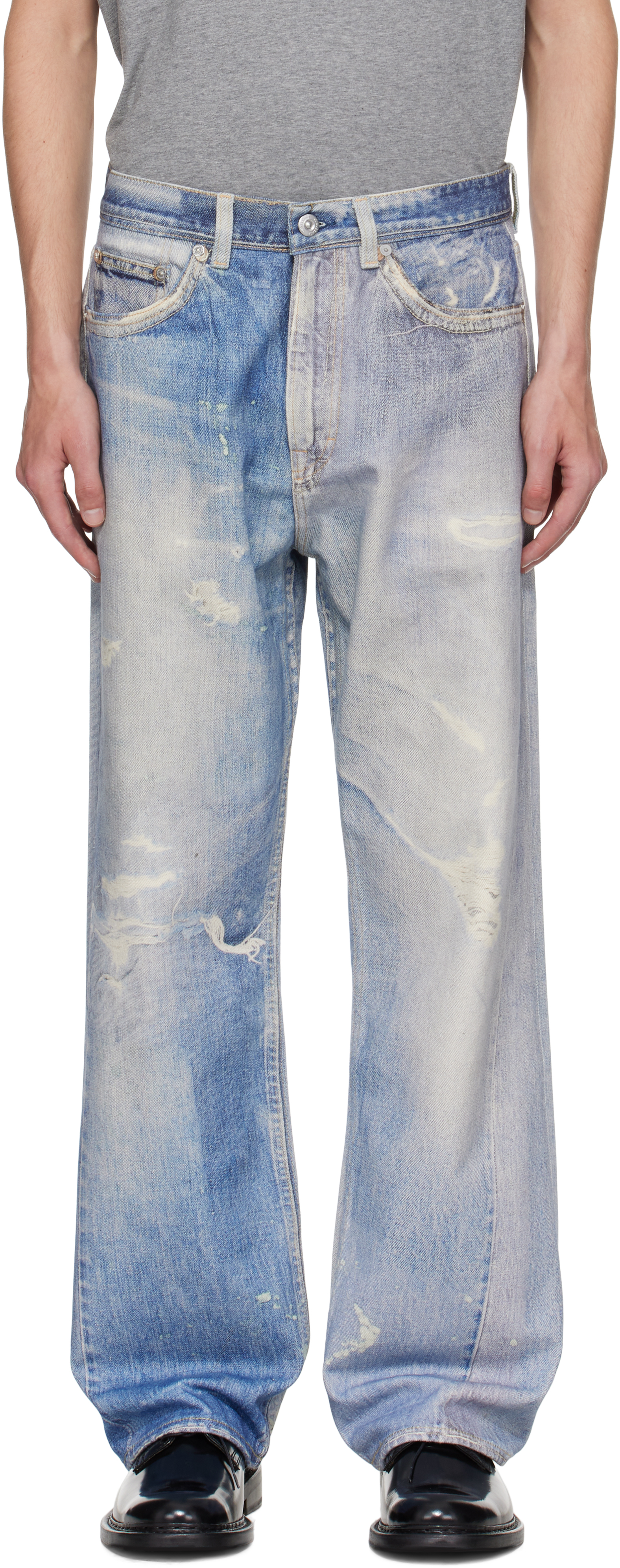 OUR LEGACY: Blue Third Cut Jeans | SSENSE