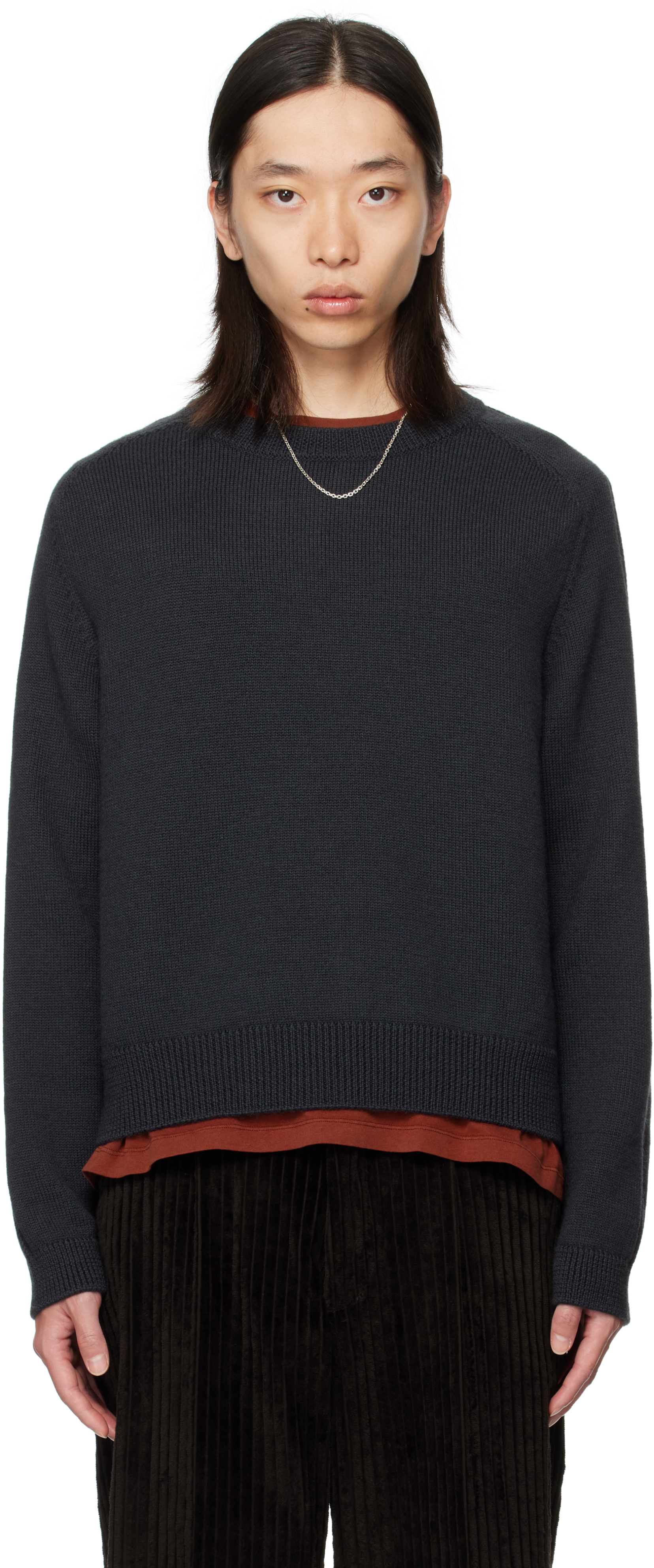Black True Roundneck Sweater by OUR LEGACY on Sale