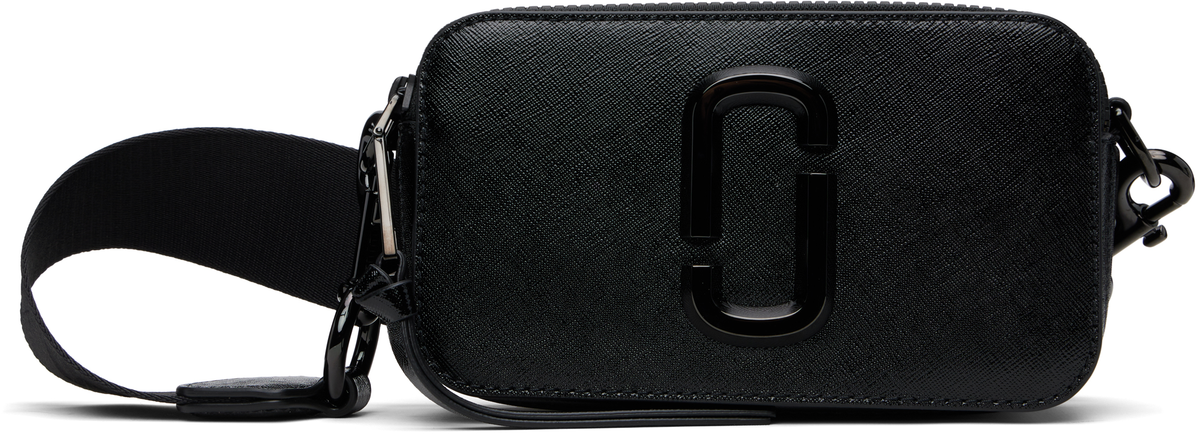 Marc Jacobs: Black 'The Snapshot DTM' Bag | SSENSE