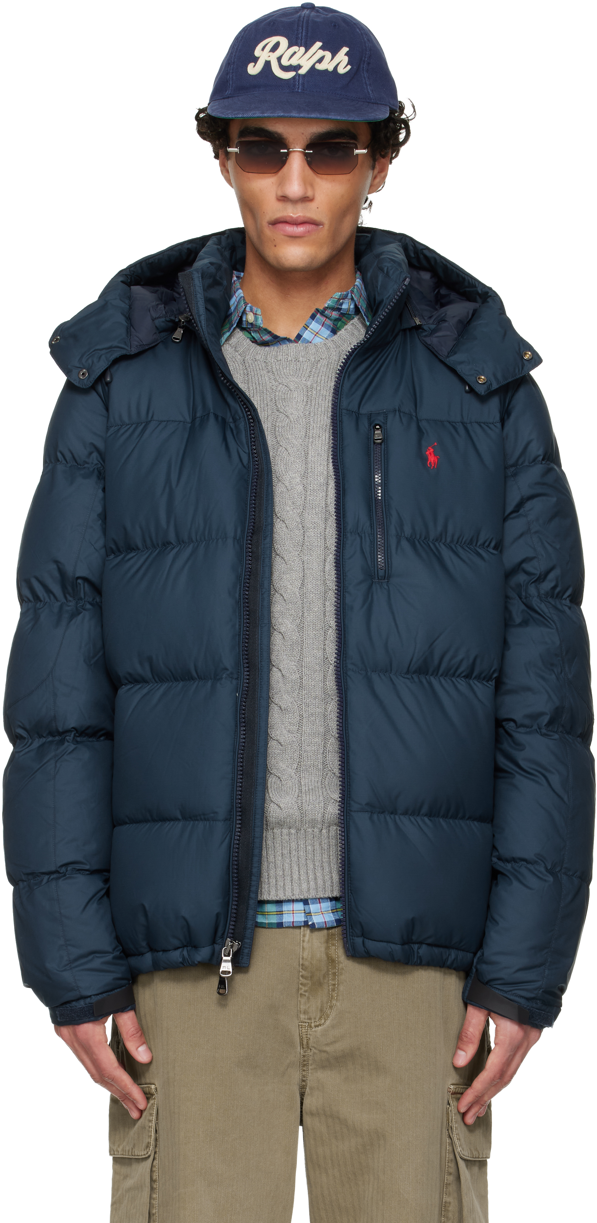 Navy 'The Gorham' Down Jacket by Polo Ralph Lauren on Sale