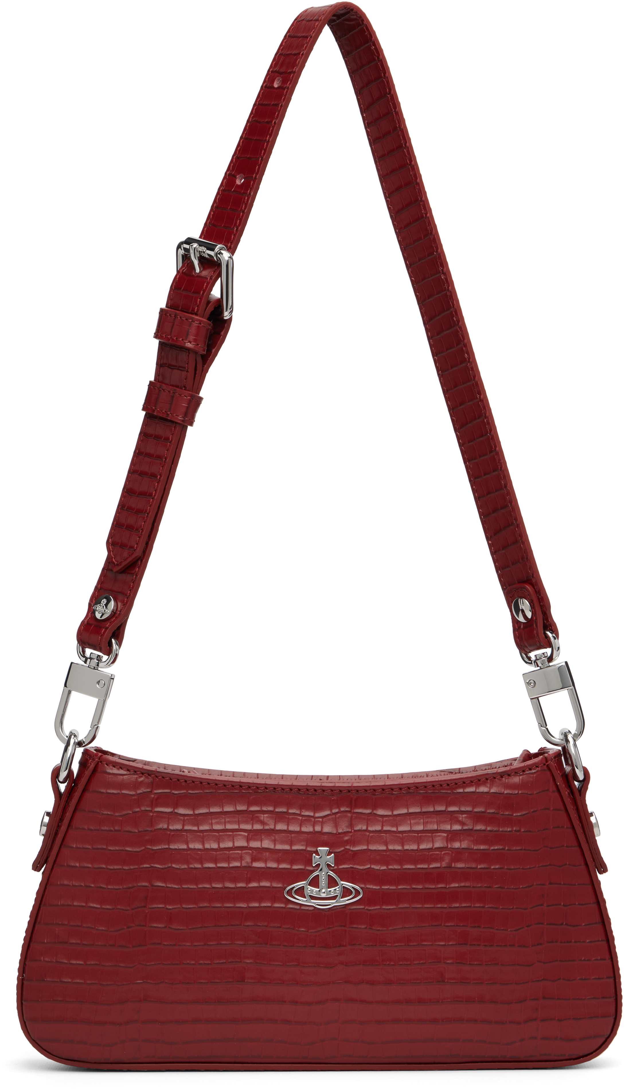 Red Tasha Shoulder Bag by Vivienne Westwood on Sale