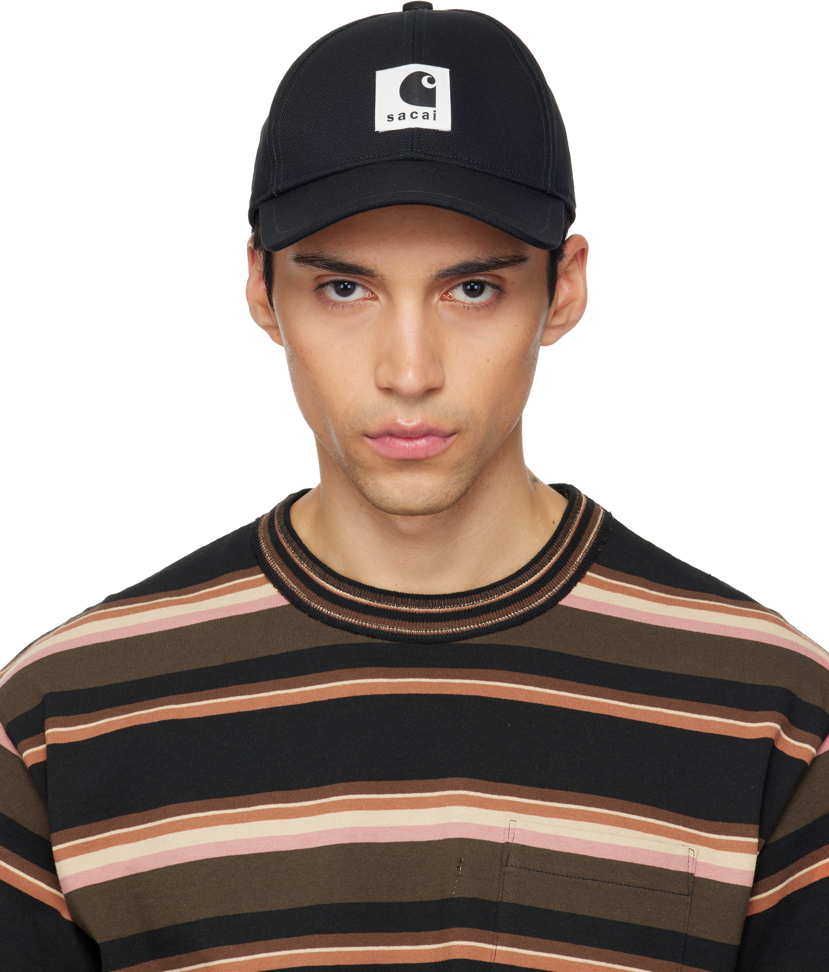 sacai: Black Carhartt WIP Edition Duck Cap | SSENSE