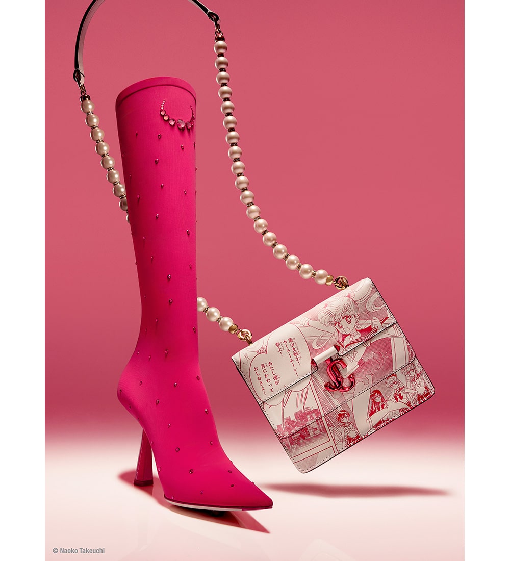 ジミー チュウが「美少女戦士セーラームーン」とコラボ！シューズや