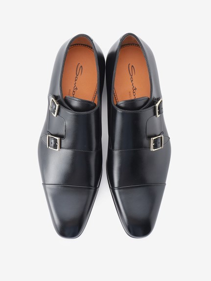 日本限定モデル｜DOPPIA】ダブルモンクシューズ（シューズ）｜SANTONI