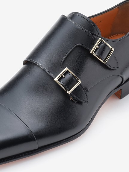 日本限定モデル｜DOPPIA】ダブルモンクシューズ（シューズ）｜SANTONI