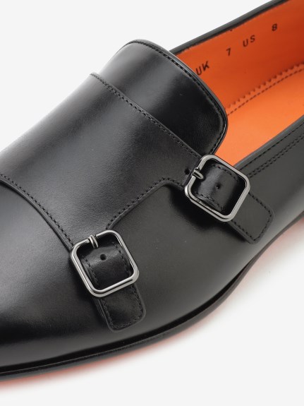 CARLOS】ダブルモンクストラップシューズ（シューズ）｜SANTONI