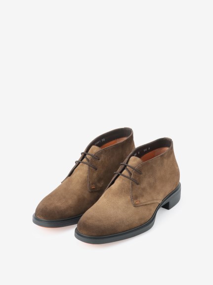 EASY】スエードチャッカブーツ（シューズ）｜SANTONI（サントーニ