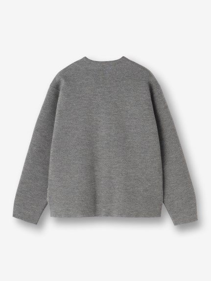 12/16のみのり品】ファミリア ニットジャケットグレー 120cm 12/16の