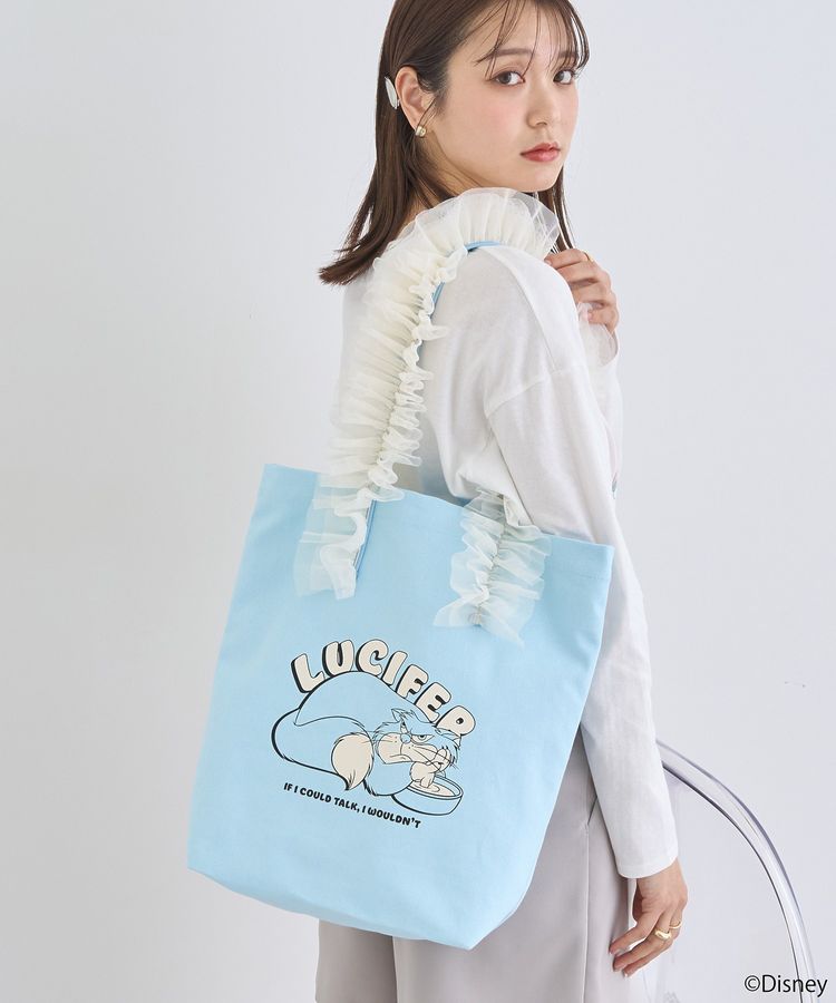 シンデレラ/チュールフリルトートバッグ/earth music&ecology（アース