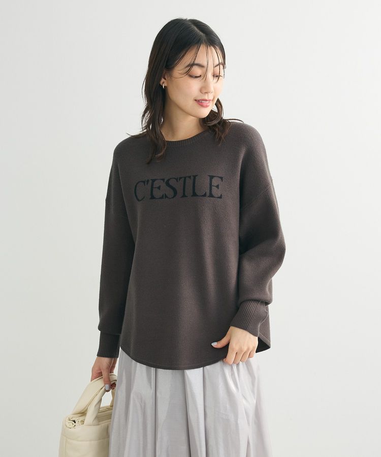 もちやわロゴニットプルオーバー/Green Parks（グリーン パークス）の